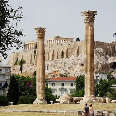 Small Group: Athens Panoramic Tour & Plaka (Pick up at Port)