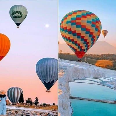Antalya / Belek : Pamukkale Day Trip w/ Optional Hot Air Balloon