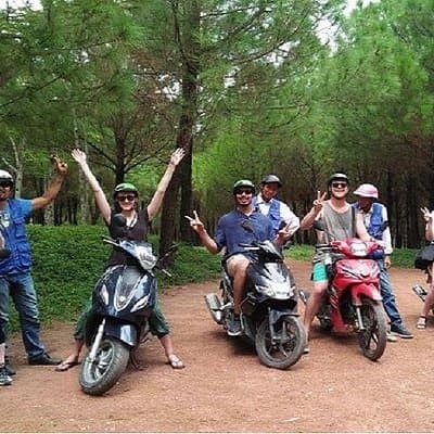 Hue Tombs Tour by Bike & Dragon Boat Cruise on Perfume River