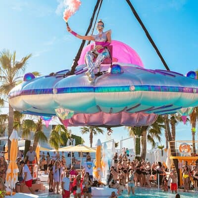 Ibiza Pool Party and Club Tour including O Beach and Eden Club