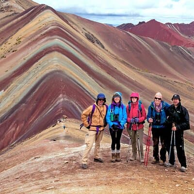 Cusco: Rainbow Mountain & Red Valley Premium Day Trip with Meals