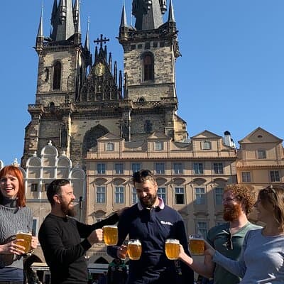 Prague Historic Pub Tour with Drinks Included