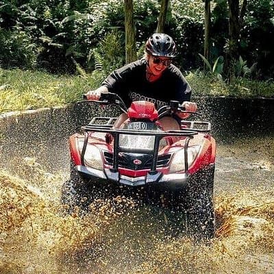 Full Day Tour ATV Adventure and Tegenungan Waterfall and Temples