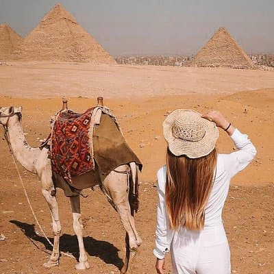 Giza Pyramids ,Sphinx ,Camel Ride and inside Great Pyramid Khufu