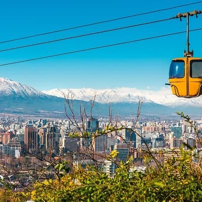 Santiago Skyline: Cable Car & San Cristobal Walking Tour