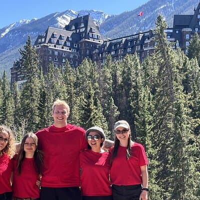 Banff Town Walking Tour Includes Refreshment and Sweet Treat