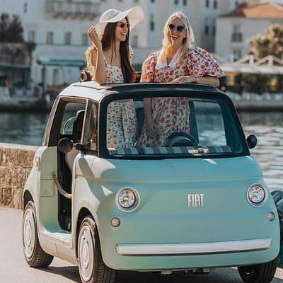 Topolino Guided City Tour by E Car Kotor Perast
