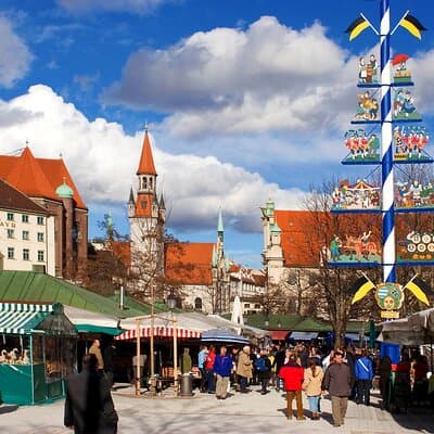 Munich City Walking Tour, includes Third Reich & Viktualienmarkt