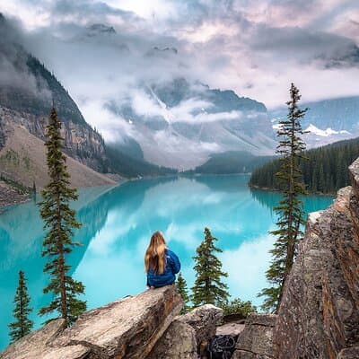 Louise, Moraine/Johnston Canyon,Emerald & Banff(optional:Gondola)