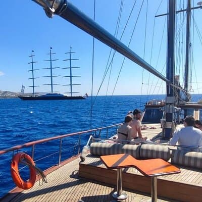 Mykonos Sail Cruise to Delos and Rhenia Islands