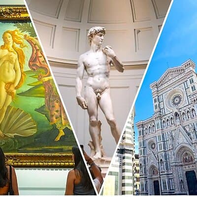 Florence: Accademia Gallery & Statue of David with Uffizi Options