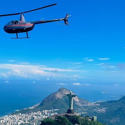 Rio : Helicopter tour at Christ the Redeemer - 30 minutes