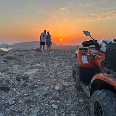 Santorini ATV-Quad Off-road Experience Tour +FREE PICKUP/DROP OFF