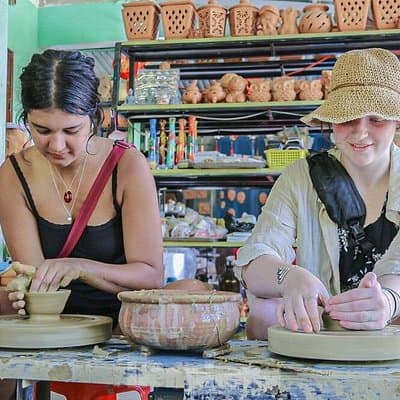 Bat Trang Ceramic Village Half-day Vespa Tour from Hanoi