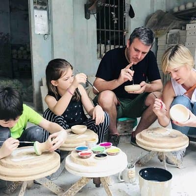 Hanoi Countryside Half-day Jeep Tour: Bat Trang Ceramic Village