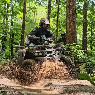 Sticky waterfall ATV and White water rafting Adventures