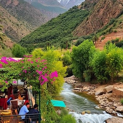 Visit the beautiful places DE Marrakech and the Atlas Mountains