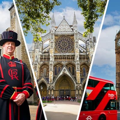 London: Westminster Abbey, Big Ben, Tower of London & Cruise