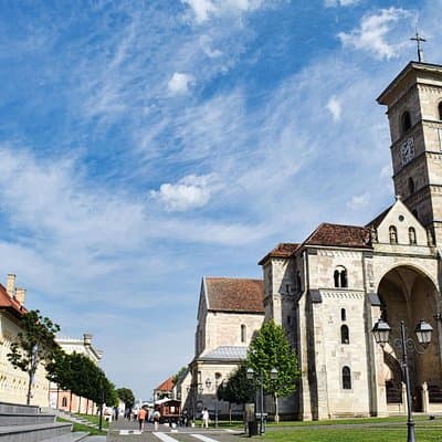 Turda salt mine, Rimetea village and Alba Iulia, from Cluj