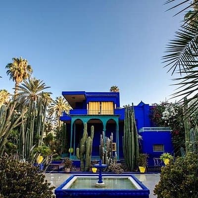 Majorelle Garden: Round-Trip with Authentic Shopping Experience