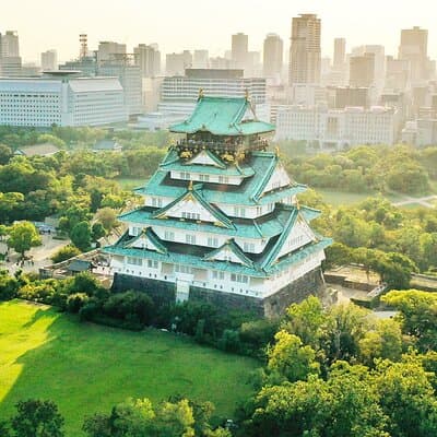 Osaka Castle Walking Tour and Castle Tower Admission
