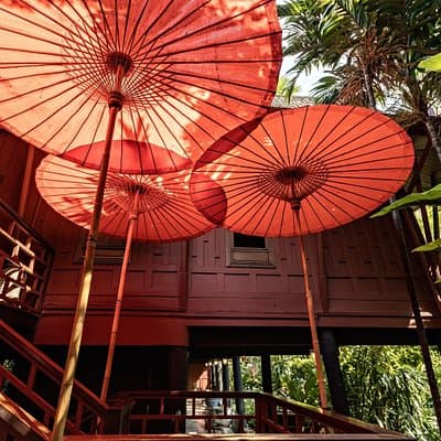 Jim Thompson House Museum Multilingual Tour with Private Transfer