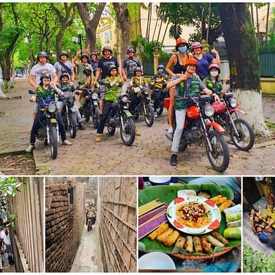 Hanoi Motorbike Tour: Food, Culture and Fun by Vintage Motorbike