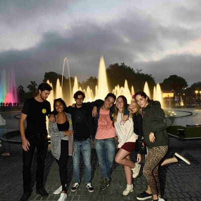 Water Magic Circuit Lima Night Tour by Panoramic Bus