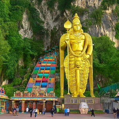 Kul City Tour With Petronas Twin Towers Ticket & Batu Caves