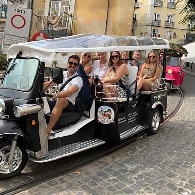 True 4Hour Private Tuk Tuk Tour: Discover Lisbon with a Local!