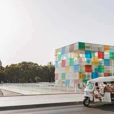 Malaga Private Eco Tuk Tuk Expert Tour with Local Guide
