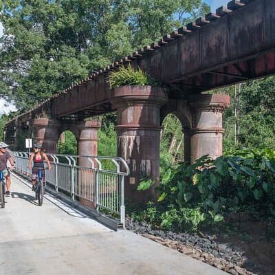 E bike Rail Trail and Husk Distillery Lunch Gold Coast and Byron