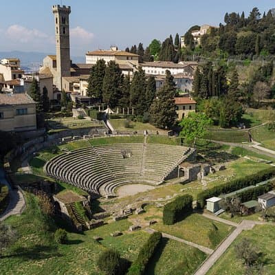Fiesole : Florentine Hills, Roman Theater & PIAZZALE MICHELANGELO