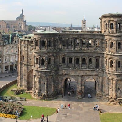 From Luxembourg: Trier, Moselle River, Waterfall and Castle Tour