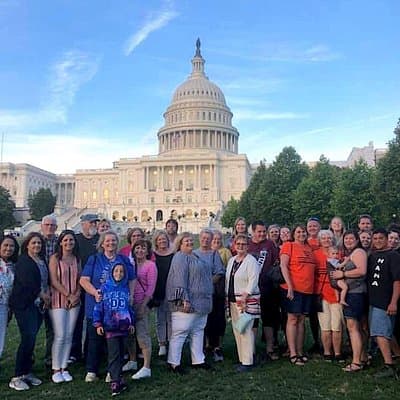 Capitol Hill with US Capitol, National Mall Bus Tour, Boat Cruise