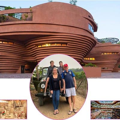 Half Day Hanoi Jeep Tour Explore Bat Trang Pottery Village