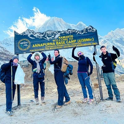 Kathmandu/Pokhara to Annapurna Base Camp (ABC) 5-Day Trek