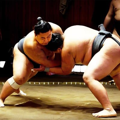 Osaka Sumo Experience with Live Show and Audience Challenge