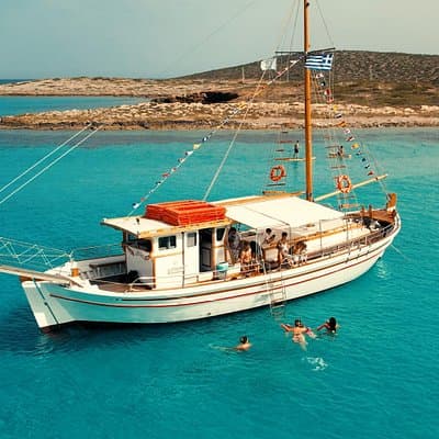 Half Day Cruise Explore Paros Antiparos and Despotiko
