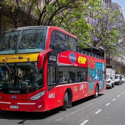 Buenos Aires Bus Hop-On Hop-Off, Walking Tours Gratis y Vouchera