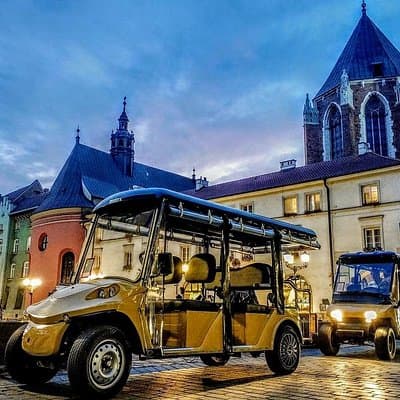 Krakow: Old Town, Jewish Kazimierz and Ghetto Sightseeing by Electric Golf Cart