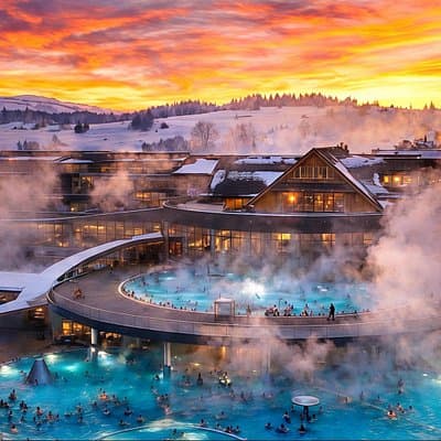 Krakow: Zakopane with Thermal Baths, Cable Car & Hotel Pickup