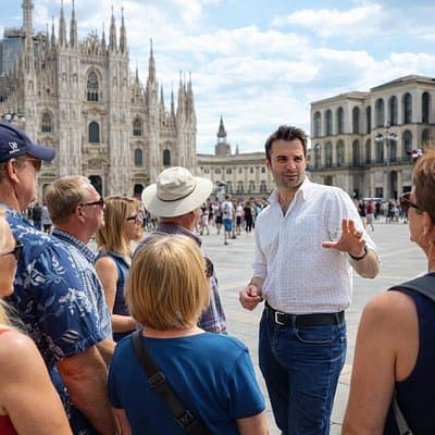 Milan Semi Private Tour with Duomo Skip-the-Line & Rooftop