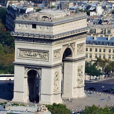 Arc de Triomphe Entrance Ticket with Terrace Access