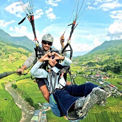 90-Min Daily Sapa Paragliding Tour – Hotel Transfer Included