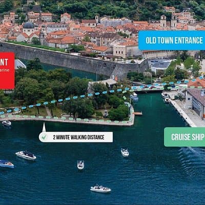 Kotor Shore Excursion: Blue Cave & Lady of the Rocks (3h)