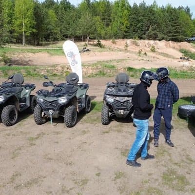 Quad Bike Safari Adventure Near Vilnius