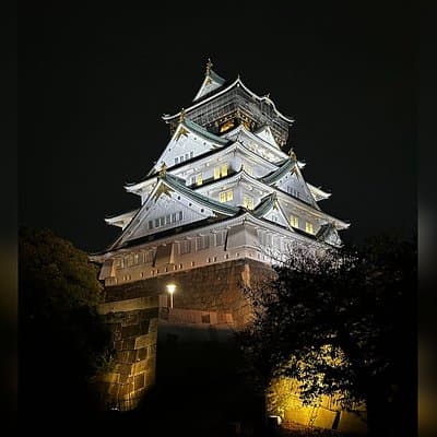 Ghosts of Osaka Castle: Haunted History Tour (Night & Day)