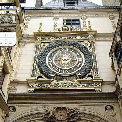 Clocks, Cathedrals and Castles of Rouen Self-Guided Tour