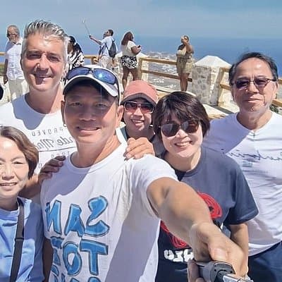 Oia Water Transfer Experience: Cruise One Way, Drive Back to Fira